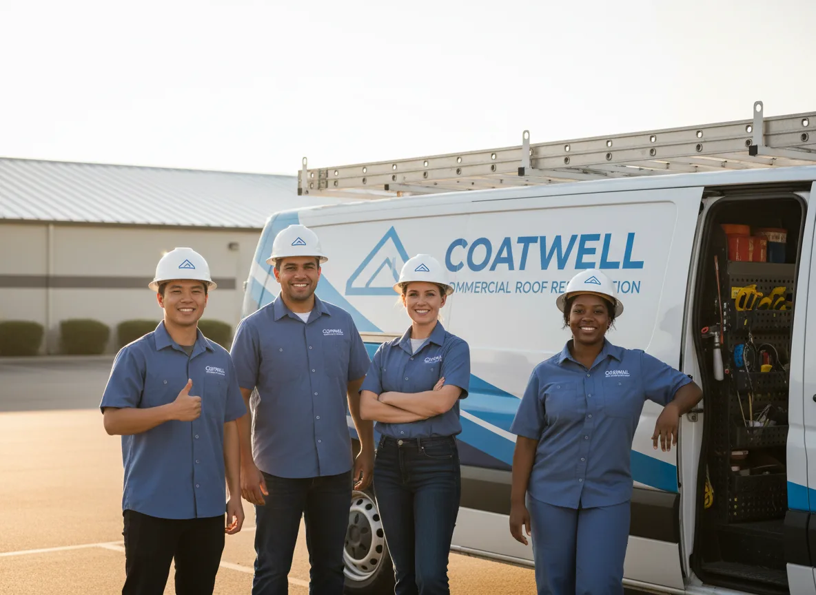 Commercial roof coating company in Alexis, IL